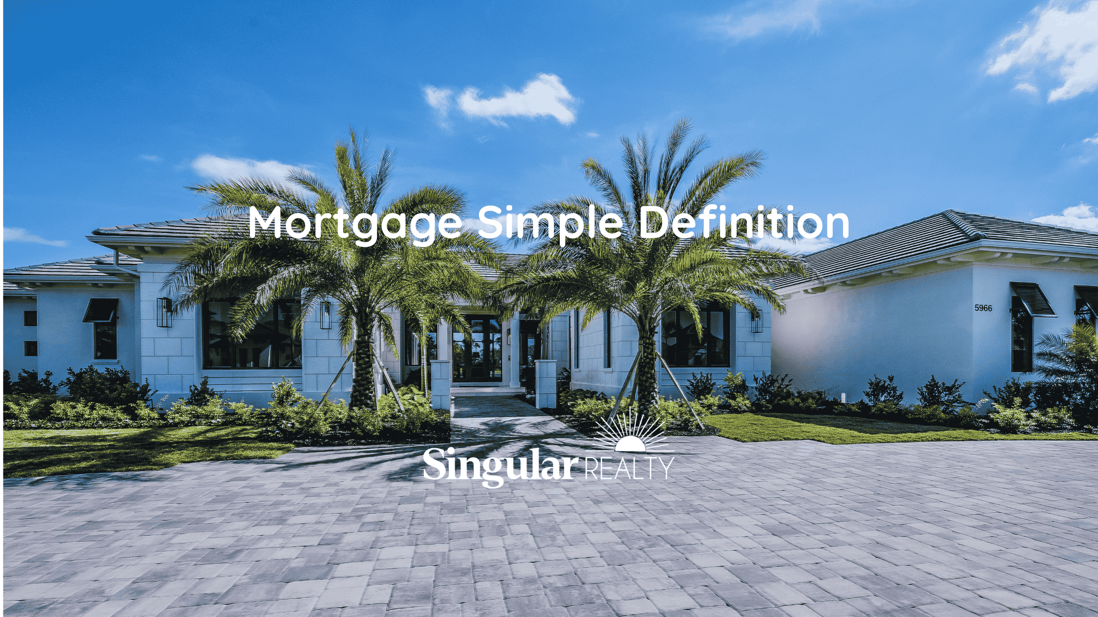 Mortgage Simple Definition